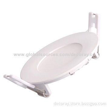 3,000/4,000/6,000K High-lumen Round LED Panel Light, SMD 2835 as Light Source